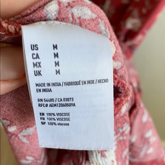 Pink Ruffle Wrap Dress - Picture 5 of 6